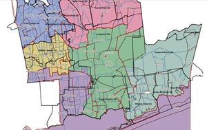 A map of proposed changes to the Brookhaven