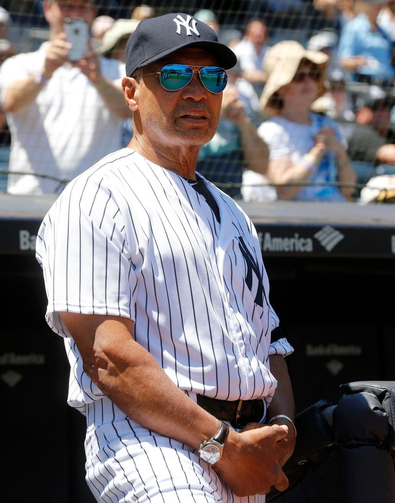 Ron Guidry celebrates returning for Old-Timers' Day 