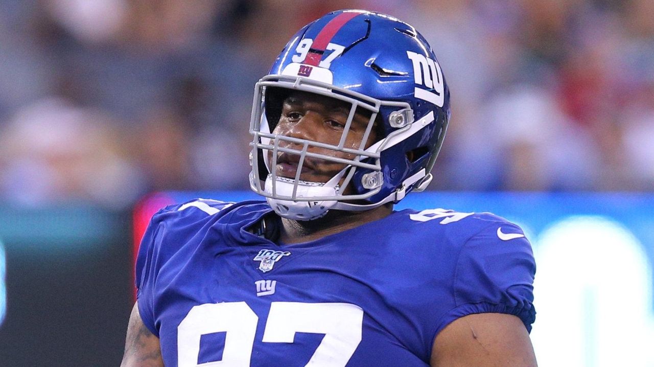 Dexter Lawrence embracing leadership role for Giants - Newsday