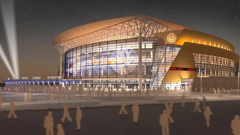 Rendering of the proposed arena that would replace the current...