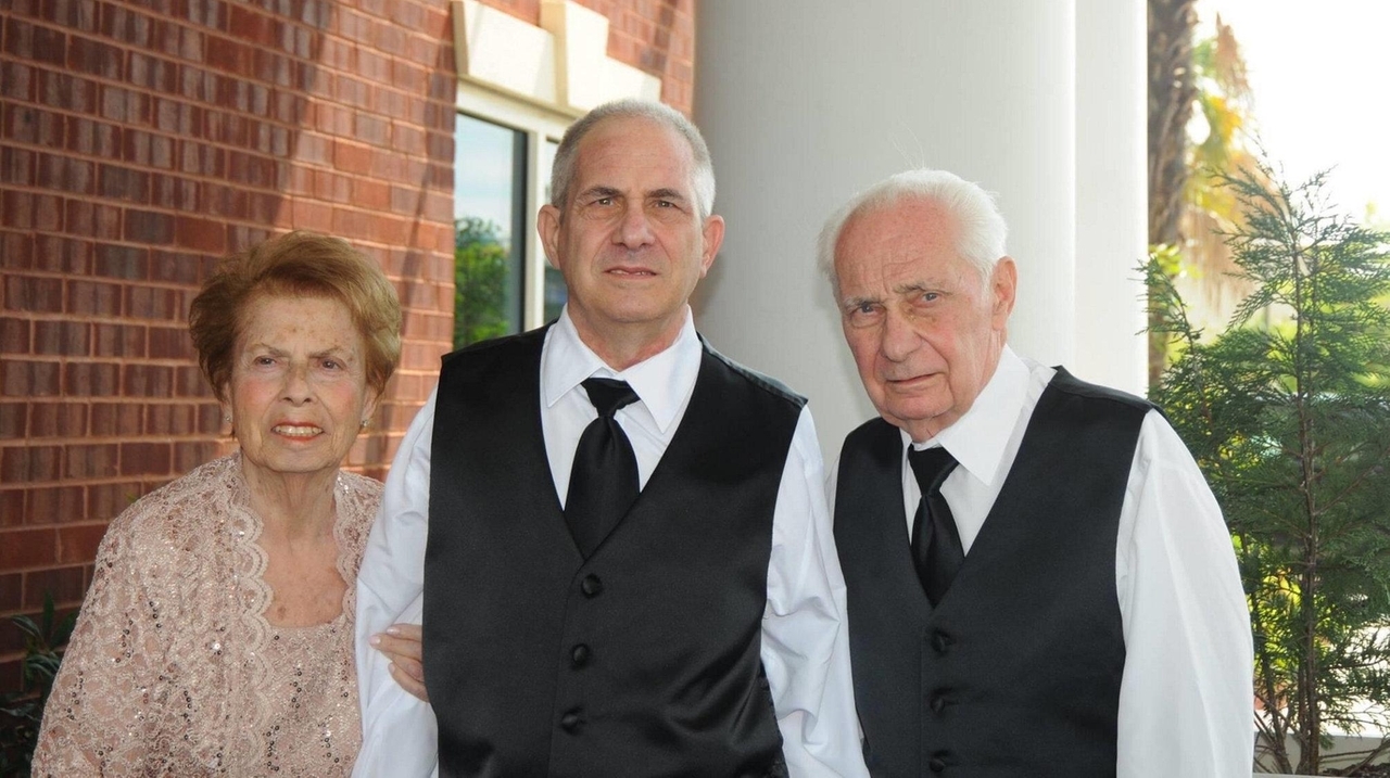George, Josephine and Georgie Baltzer of Albertson: 'They had so much ...