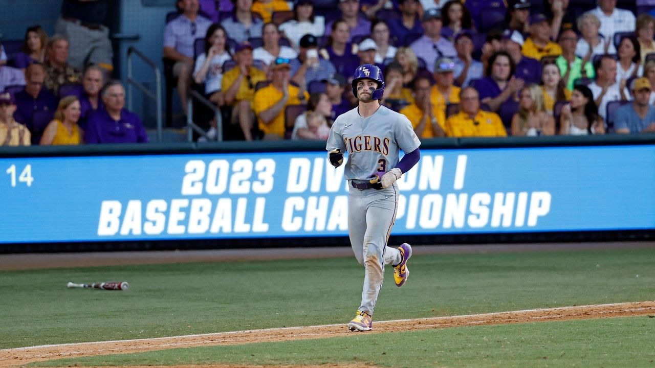 LSU's Dylan Crews is the winner of the Golden Spikes Award as the