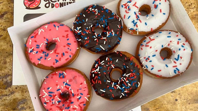 Doughnut assortments from the new Glenn's Donuts in Selden on...