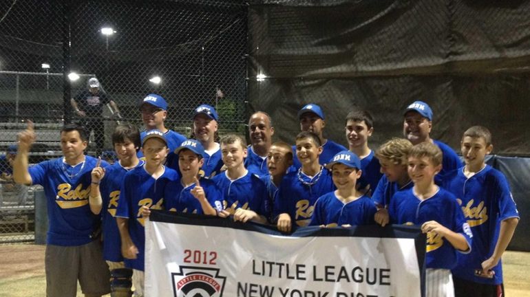 North Bellmore North Merrick Little League Rebels hold their championship...