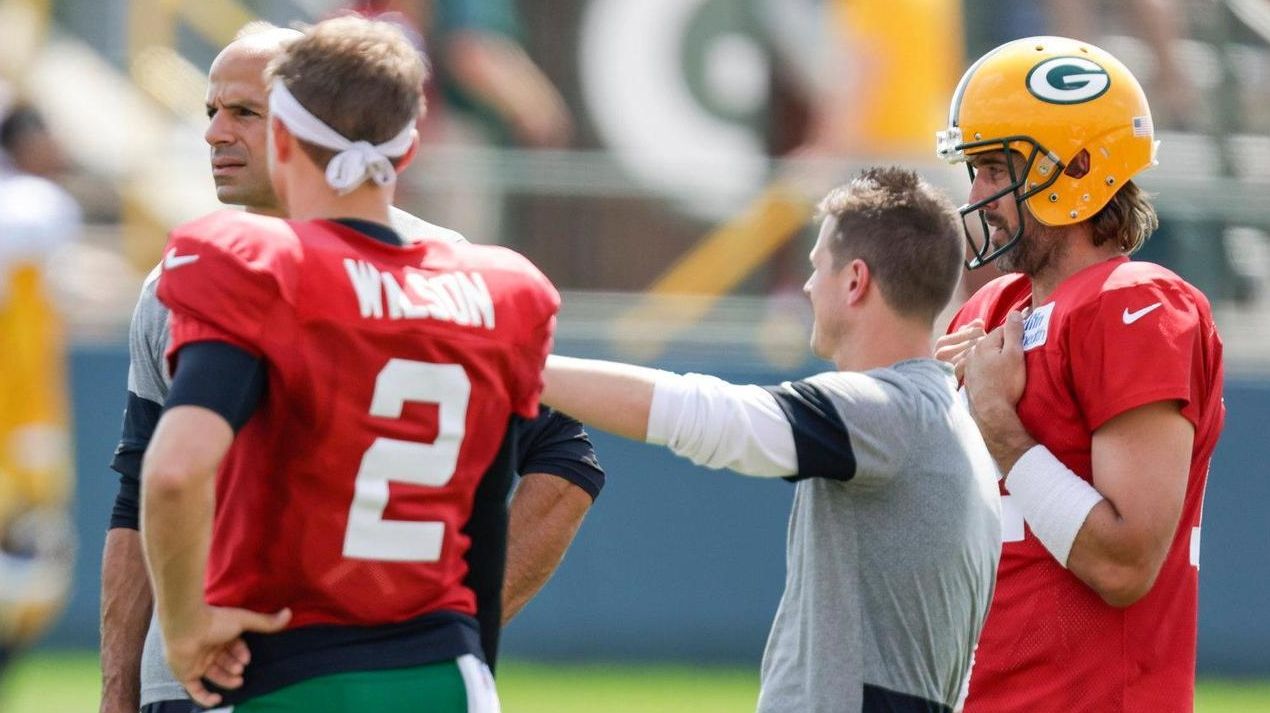 Jets' Wilson enjoys 'fanboy' moment with Packers' Rodgers - The