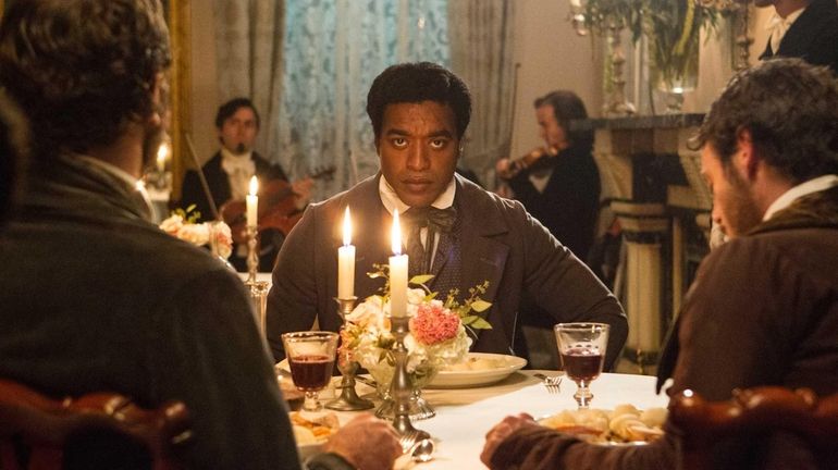 Chiwetel Ejiofor in a scene from "12 Years A Slave"
