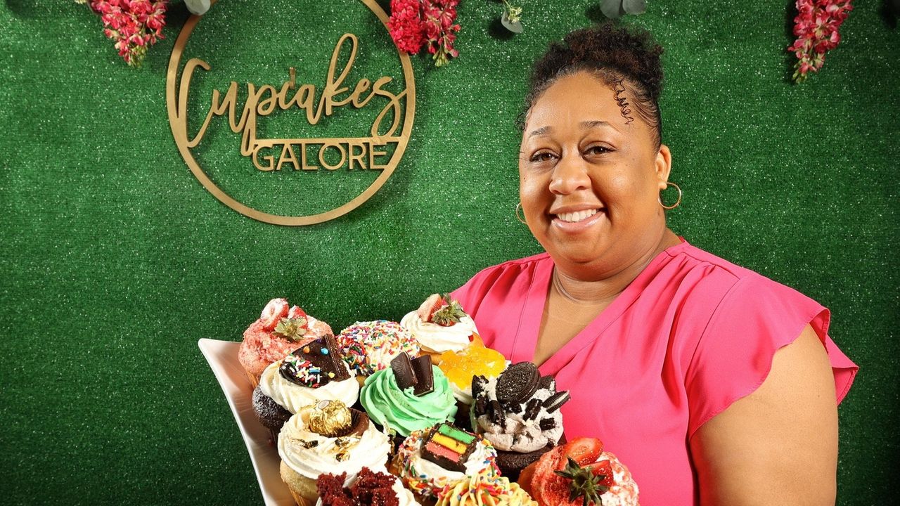 This Bellport baker doesn't have a sweet tooth, but her cupcakes sell