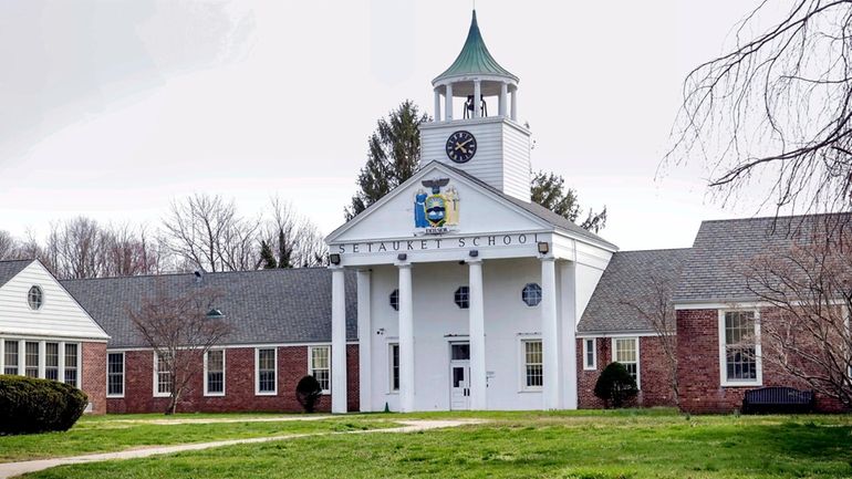 Setauket Elementary School in the Three Village school district. That...