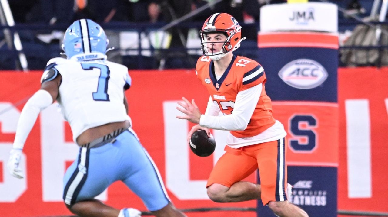 Image for Joseph Filardi makes first career start in Syracuse's loss to UNC