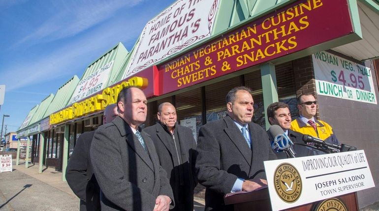 Town of Oyster Bay Supervisor Joseph Saladino announces that the...