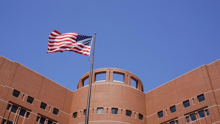 The John Joseph Moakley United States Courthouse is seen, May...