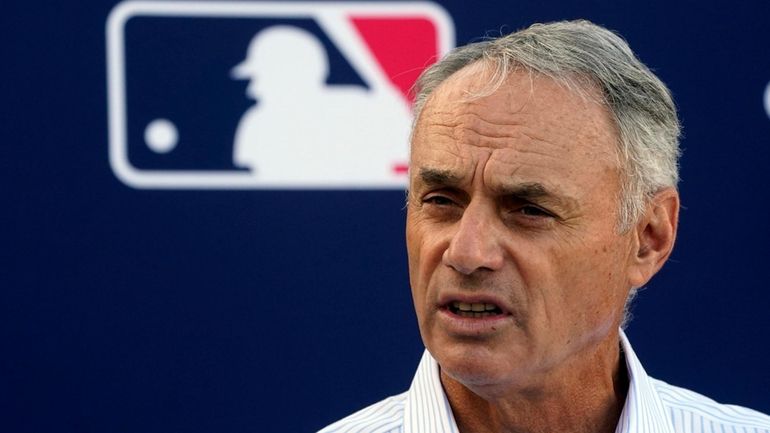 Rob Manfred made the decision to cancel the first two...