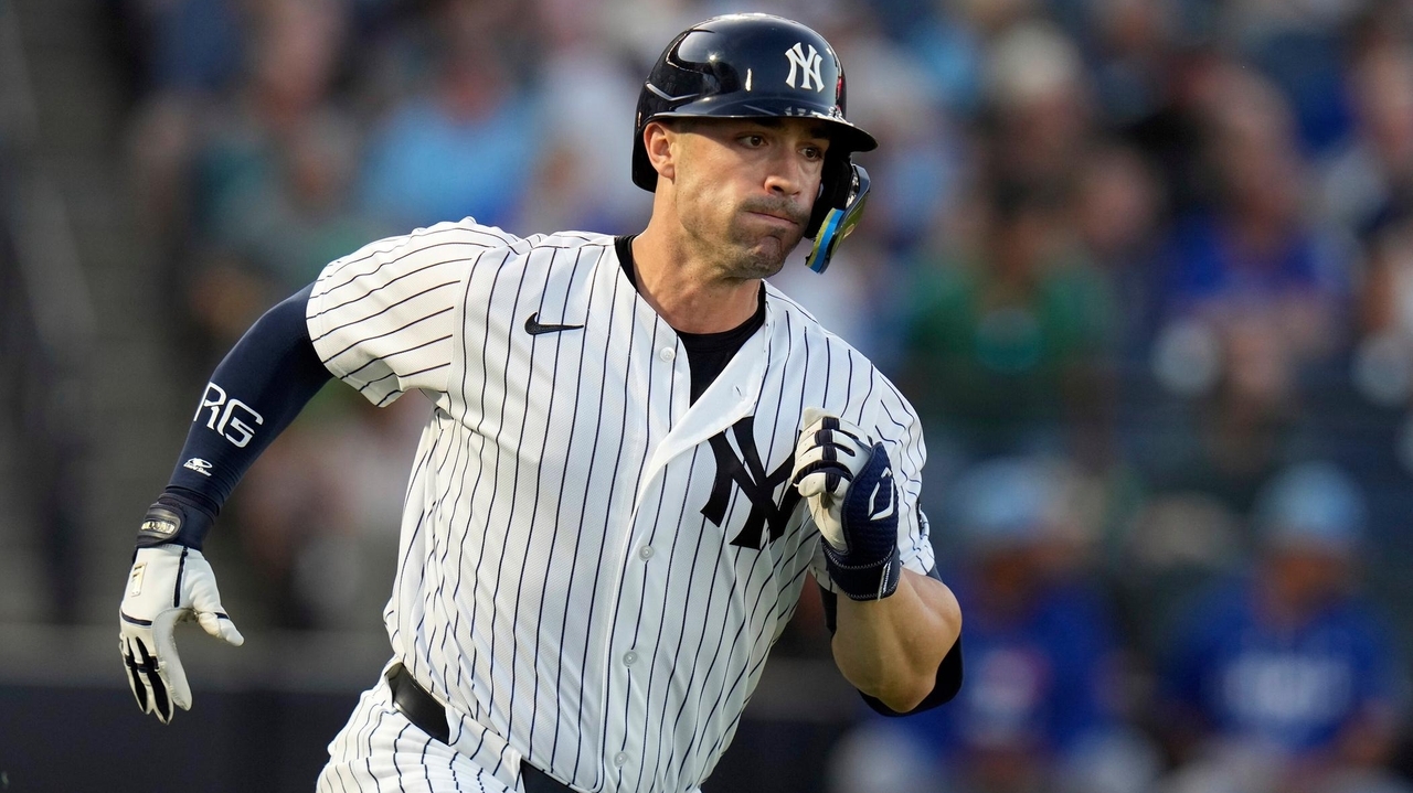 Yankees' Opening Day roster will include Randal Grichuk but not Jasson Dominguez