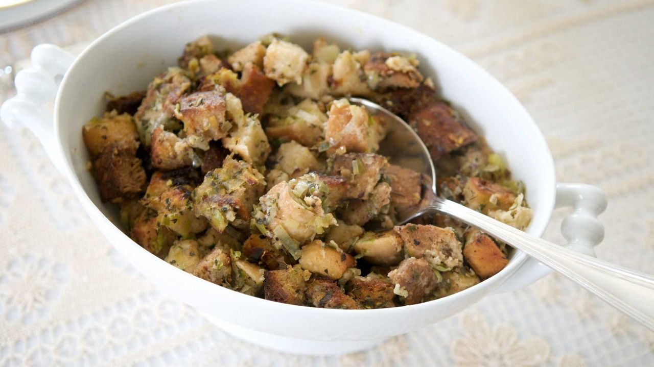 Stuffing recipe: Leek and herb stuffing - Newsday