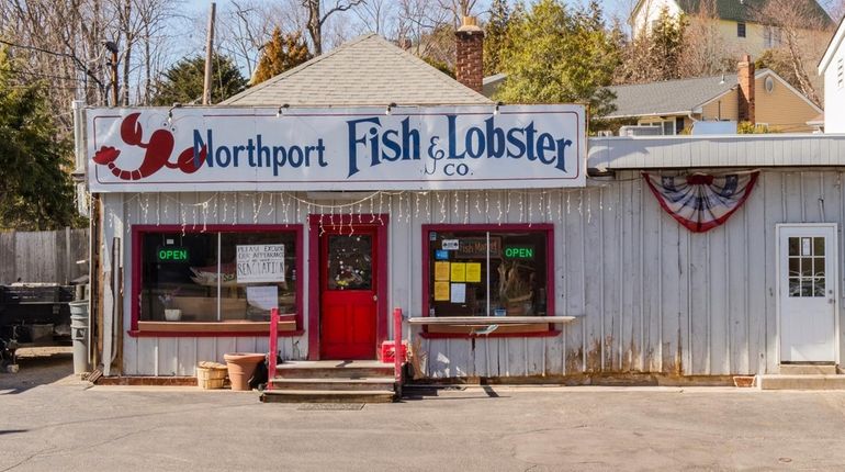 The Northport Fish and Lobster Co. market on Route 25A,...