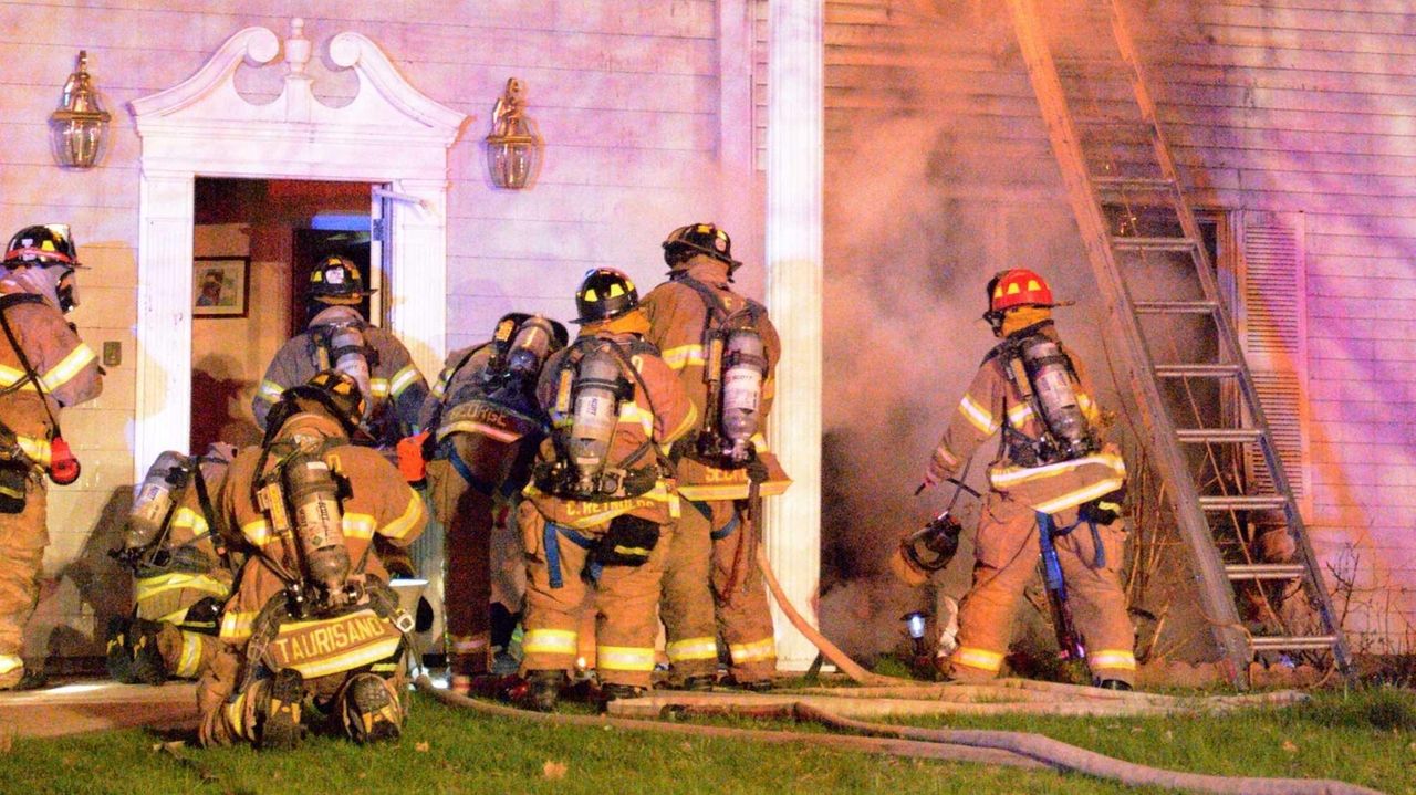 Police Fire damages home in Centereach Newsday