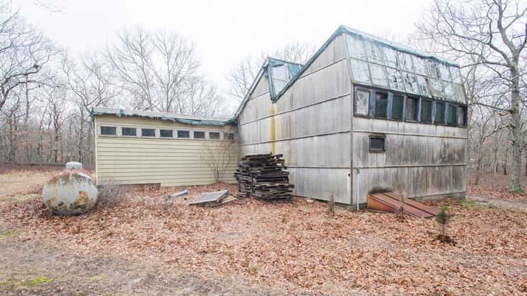 The former studio of artist James Brooks in East Hampton in...