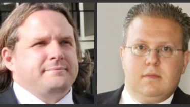 Lawyers Brandon Lisi, left, and Dustin Dente face new charges...