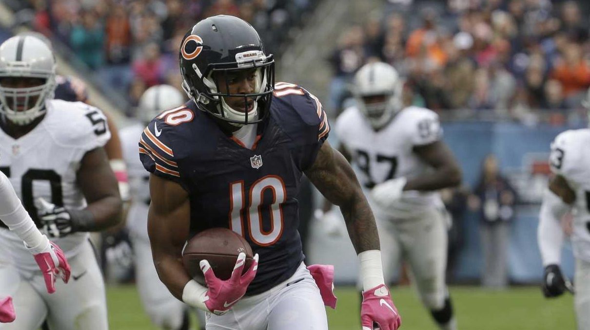 Former Bears wideout Marquess Wilson signing with Jets - NBC Sports