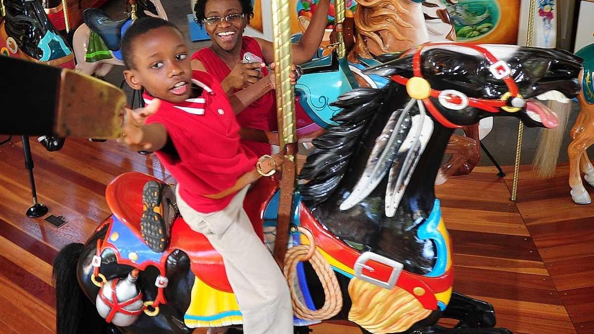 From the archives Nunley's Carousel's first spin in 14 years Newsday