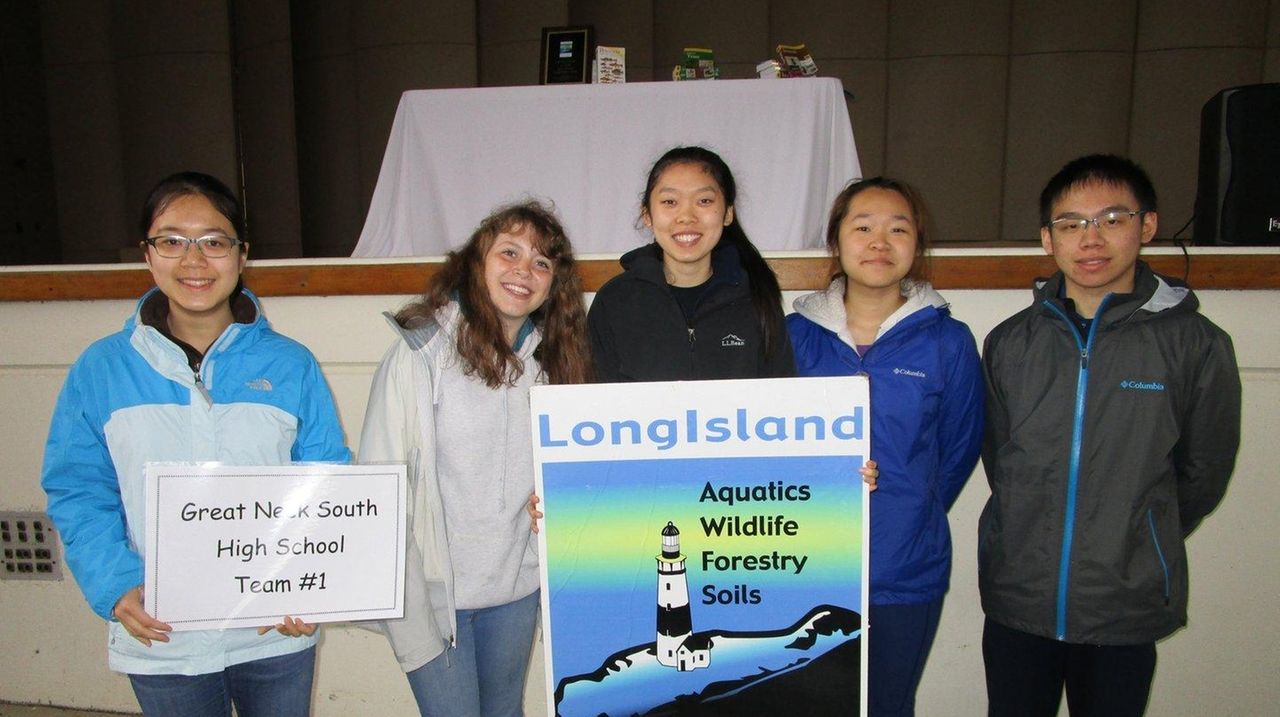 Great Neck South, Sachem win LI Regional Envirothon Newsday