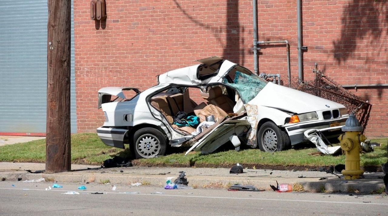 Cops ID BMW driver critically injured in Copiague crash Newsday
