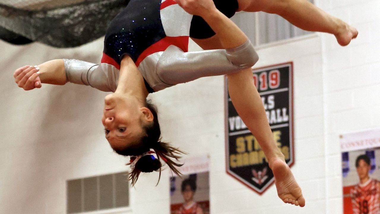 Hughes takes allaround at Suffolk individual gymnastics championships