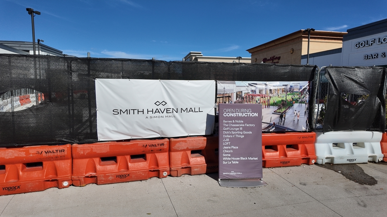 Smith Haven Mall's revamp almost done as LongHorn Steakhouse, other new tenants ...