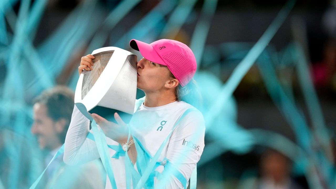 Swiatek Saves 3 Match Points To Beat Sabalenka In Madrid Open Final ...