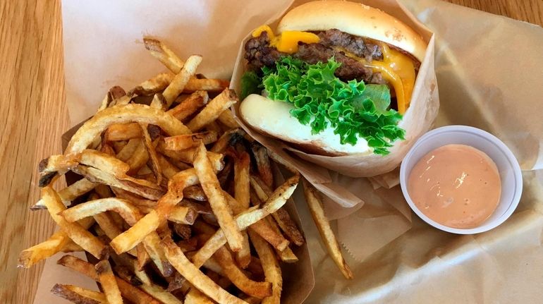 Elevation Burger, part of a national chain, has closed in Plainview.