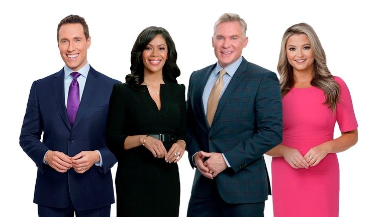 WABC/7 will launch a 10 a.m. newscast Tuesday with anchors Mike Marza, left,...