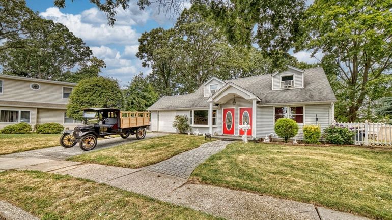 The ground-floor unit has two bedrooms. The upstairs, with a...