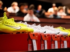 Long Island high school football players fitted for All-Star Classic uniforms