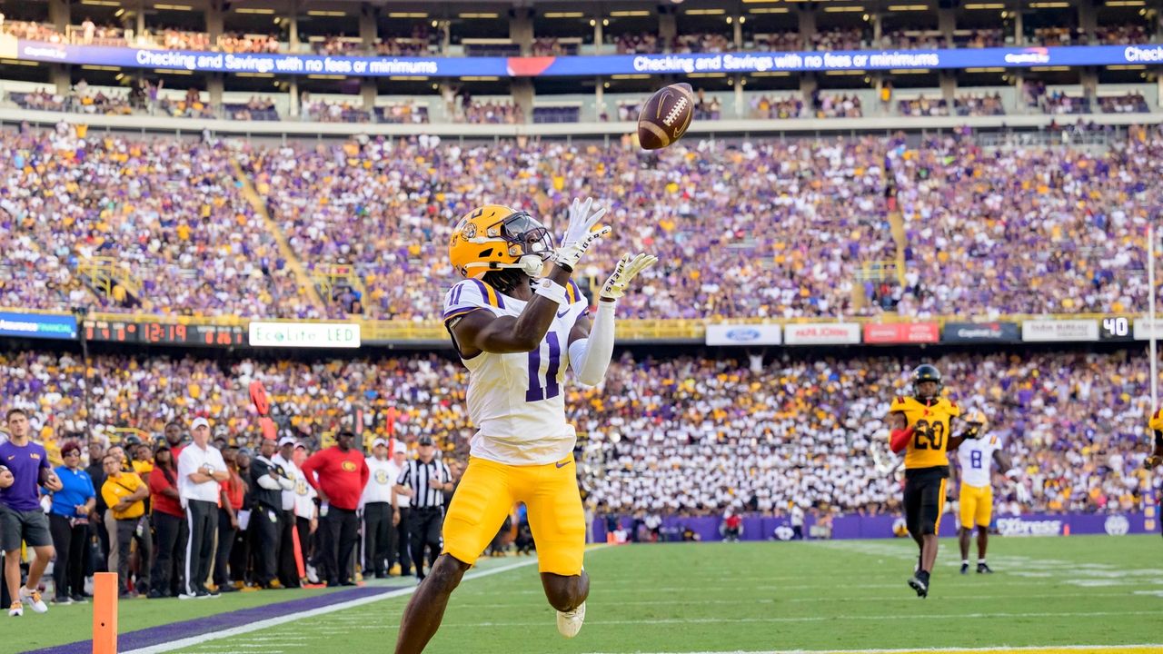 No. 14 LSU visits Mississippi State in SEC West opener matching reigning champ, possible challenger