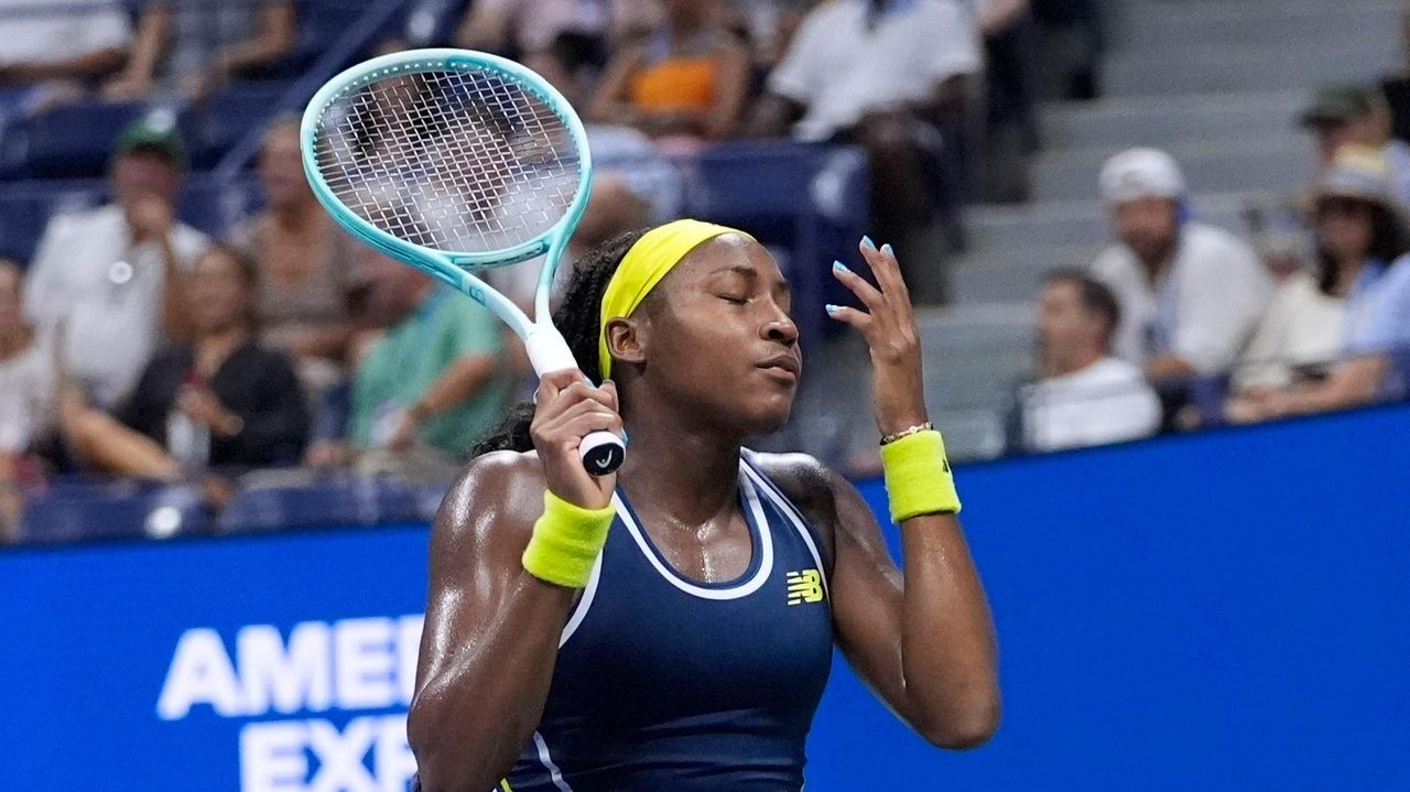 Coco Gauff’s serving problems at the US Open lead to a stronger game and a win in the second round