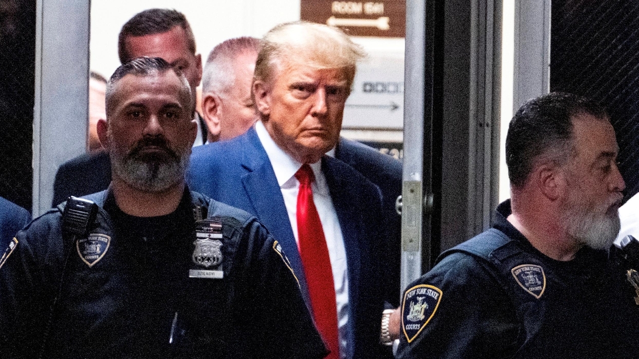 Former President Trump charged with 34 felony counts - Newsday