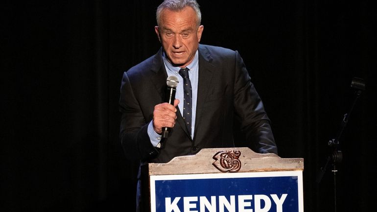 Democratic presidential candidate Robert F. Kennedy Jr. commemorates Hispanic Heritage...