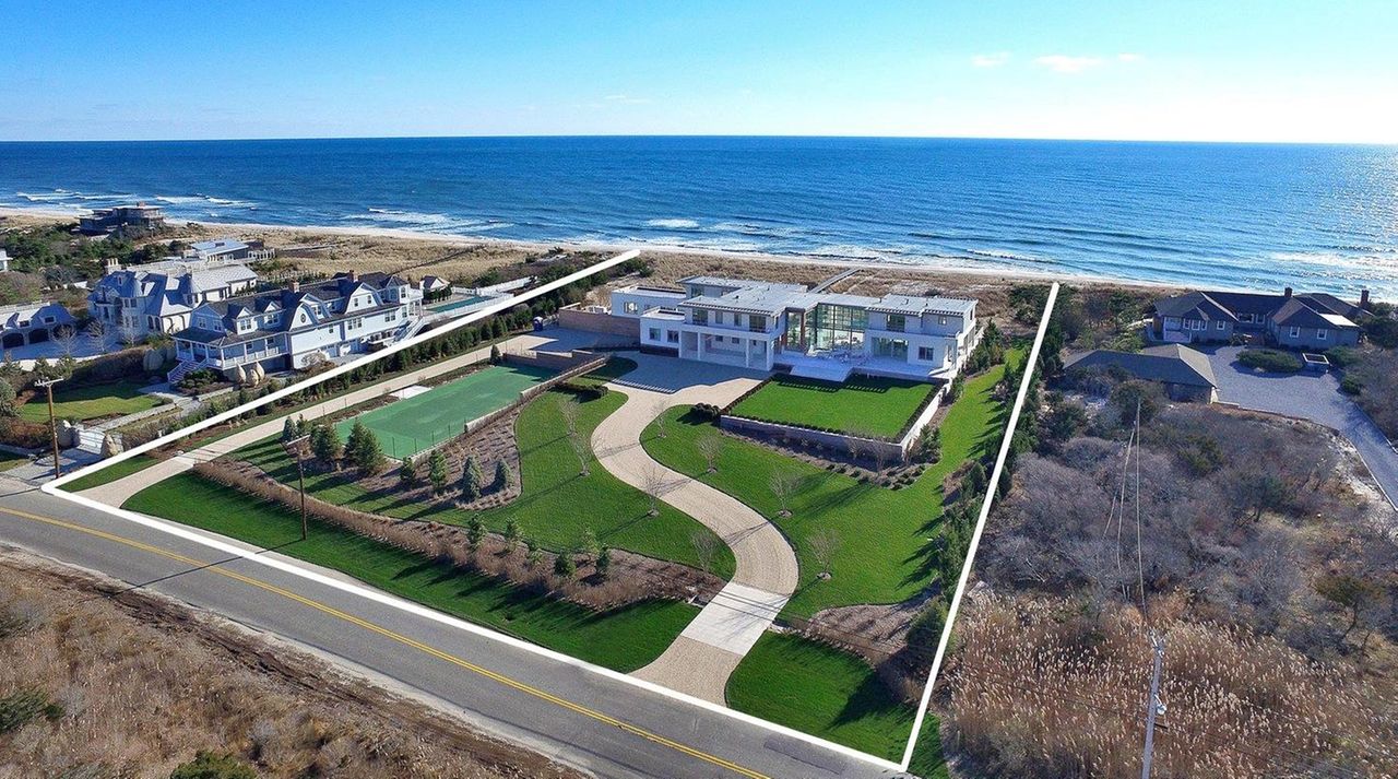 Oceanfront home in Quogue with roof garden for sale at 29.95M Newsday