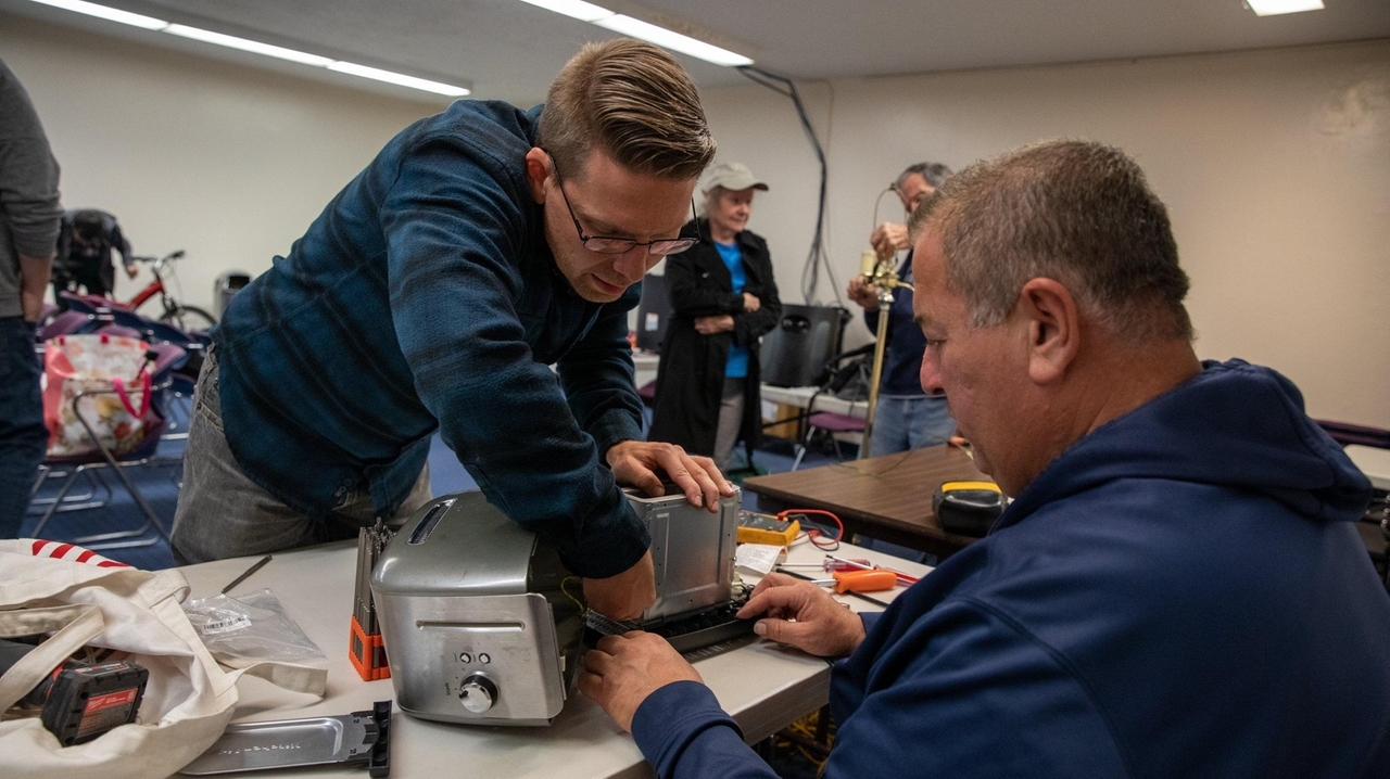 Household items get new life thanks to Repair Cafe Long Island ...