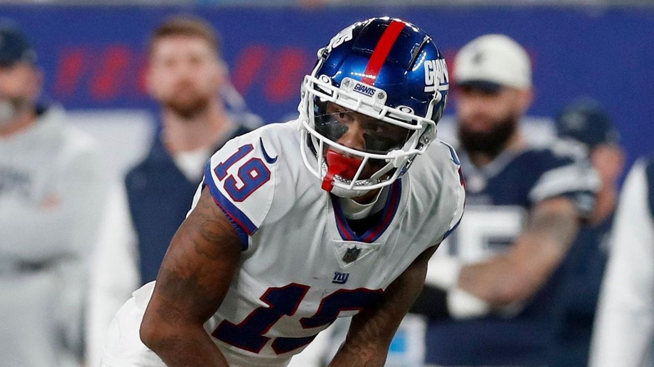 WR Kenny Golladay returns to Giants lineup and gets benched