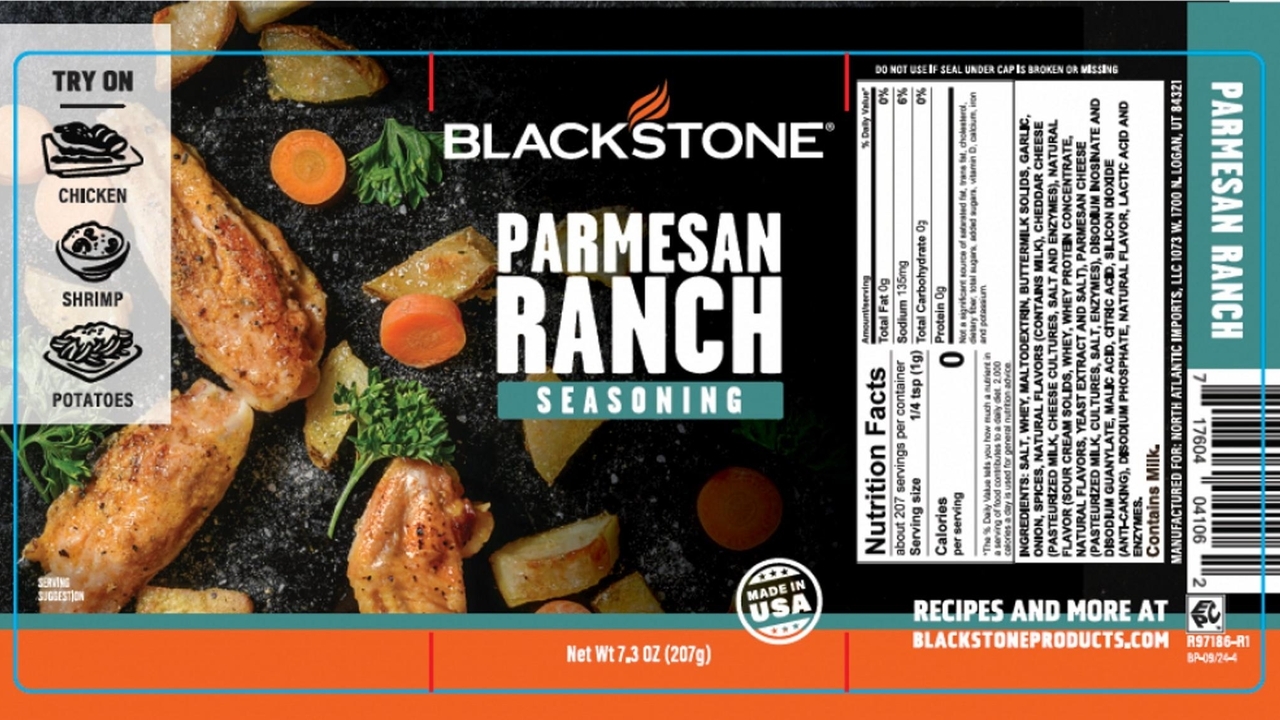 Ranch seasoning sold at Walmart recalled due to potential salmonella risk