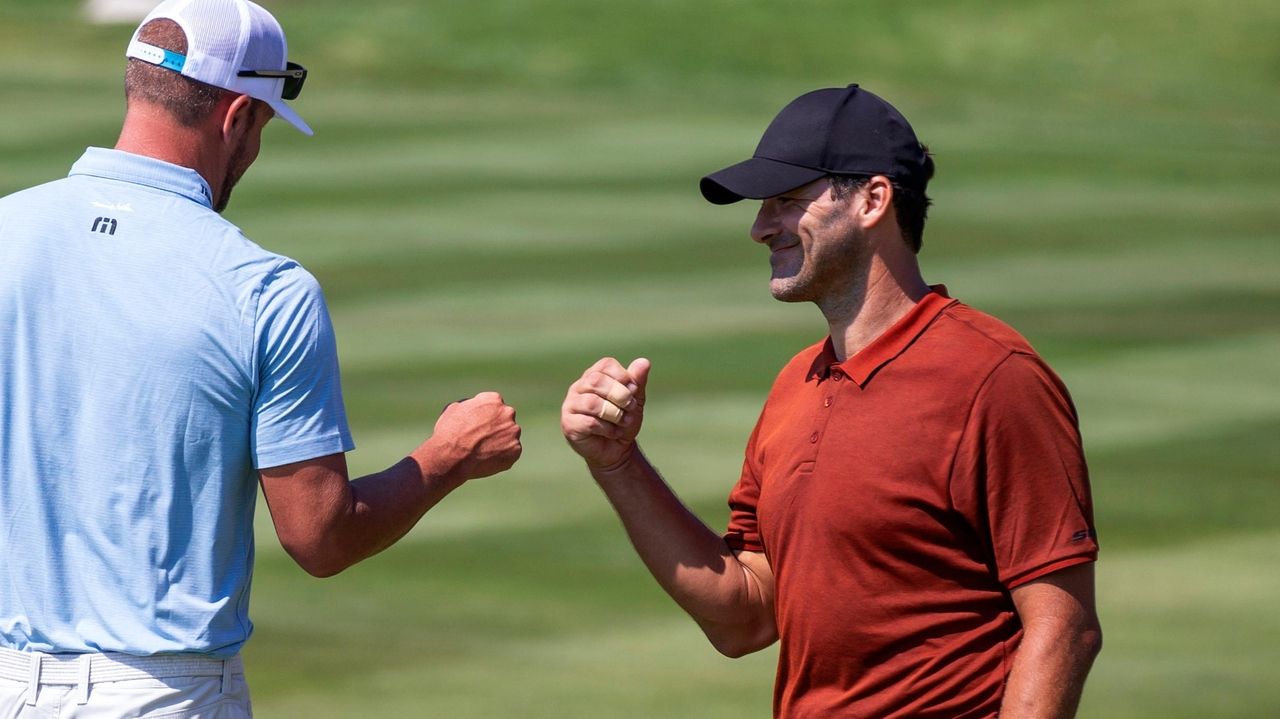 Tony Romo wins celebrity golf tournament in Irving