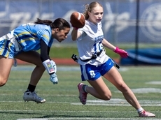Abigail Lahn's late pick-6 leads Division flag football past Bellmore-Merrick