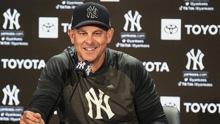 Aaron Boone rarin' to go after Yankees' busy offseason - Newsday