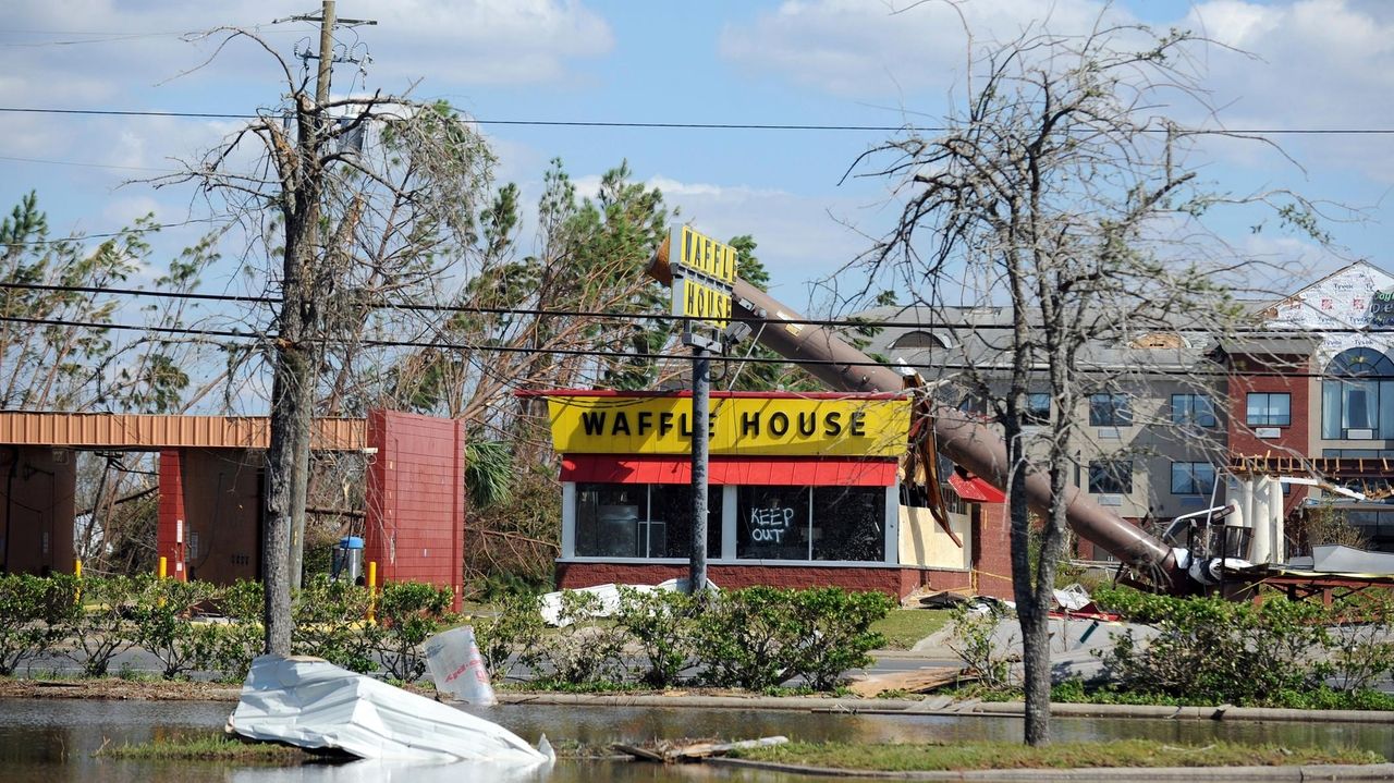 How Waffle House helps Southerners — and FEMA — judge a storm's