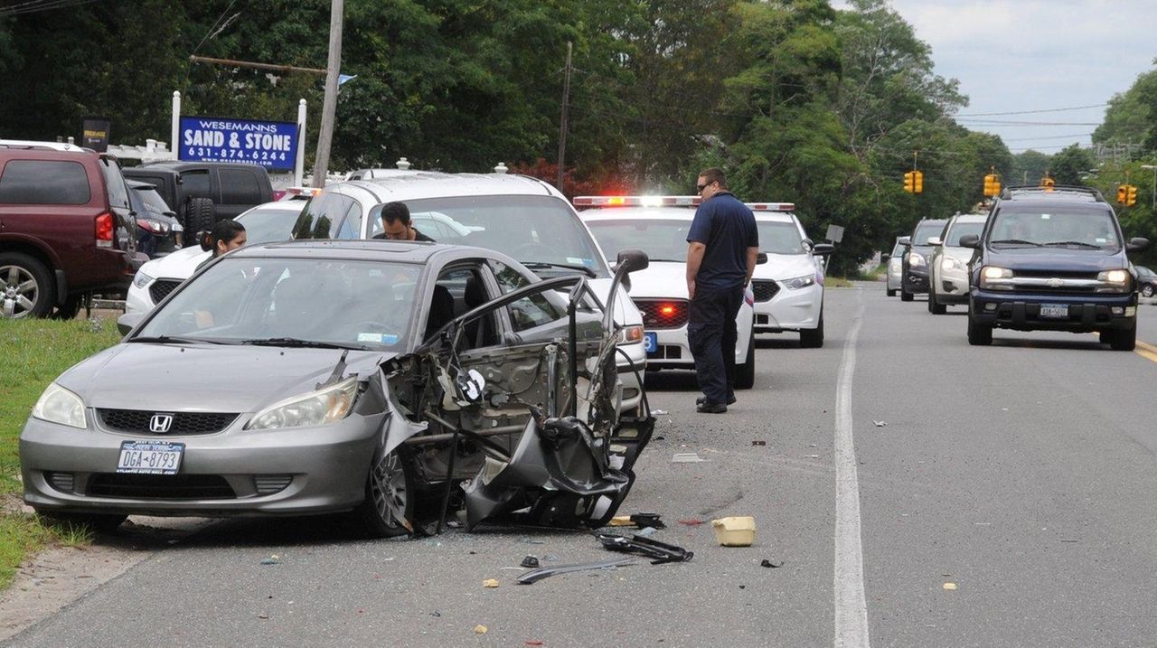 Center Moriches drunken driver hit 2 cars, cops say Newsday