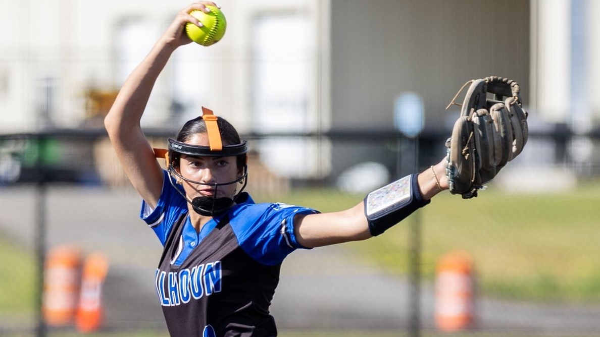 Calhoun softball scores 14 runs, moves one win from Colts' first state title