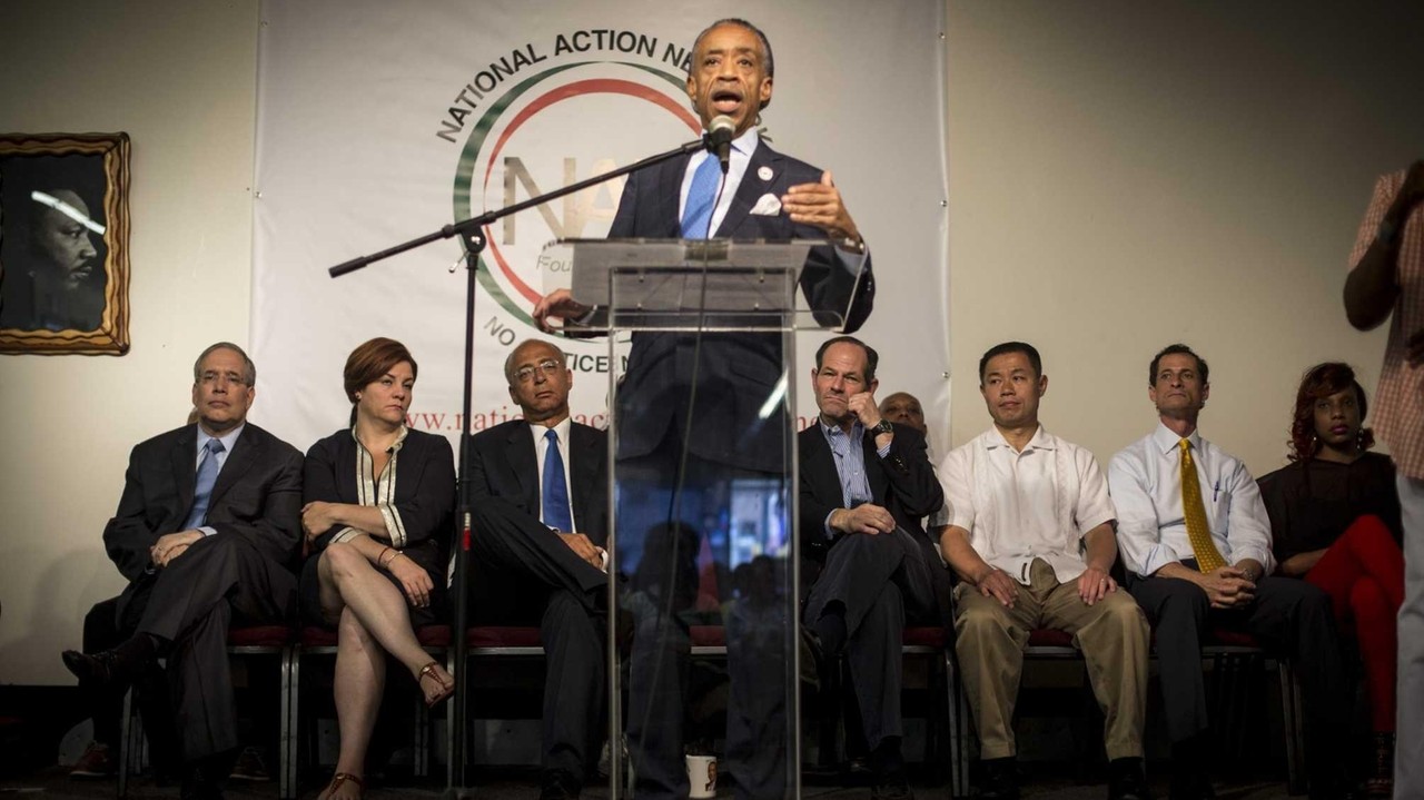 NYC candidates attend Al Sharpton rally - Newsday