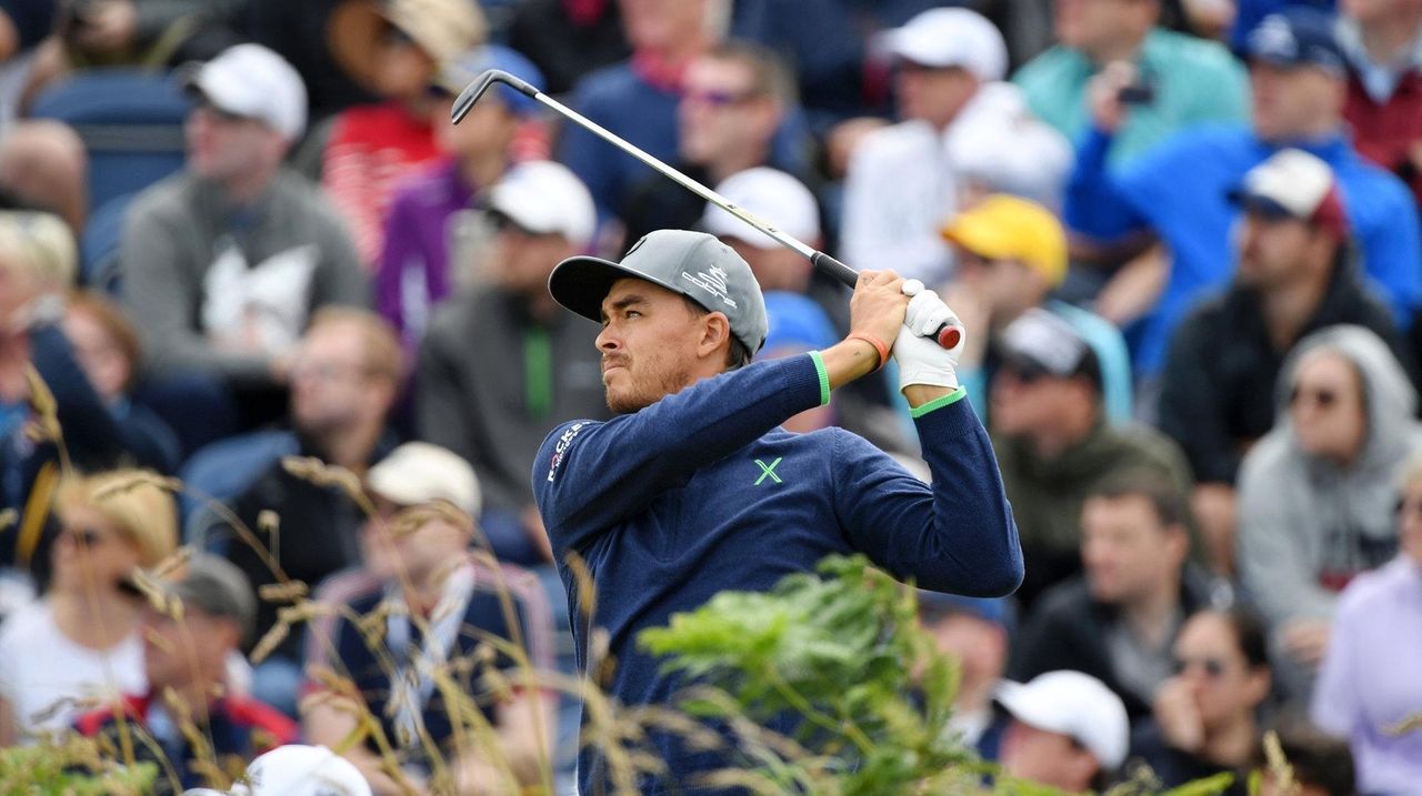 British Open Rickie Fowler again shows up on a major leaderboard, but