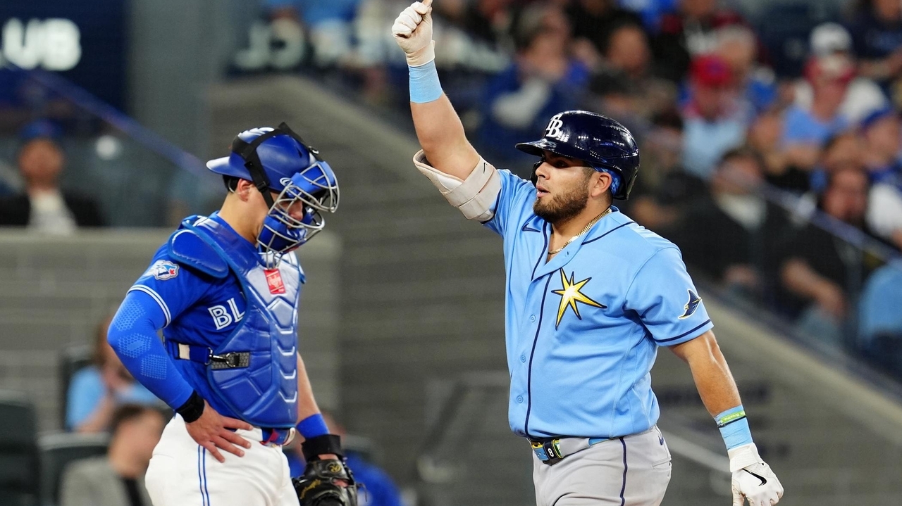 Aranda homers, drives in three as AL East-leading Rays beat Blue Jays 8 ...